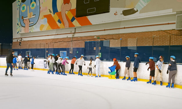 Patinando en Txuri Urdin